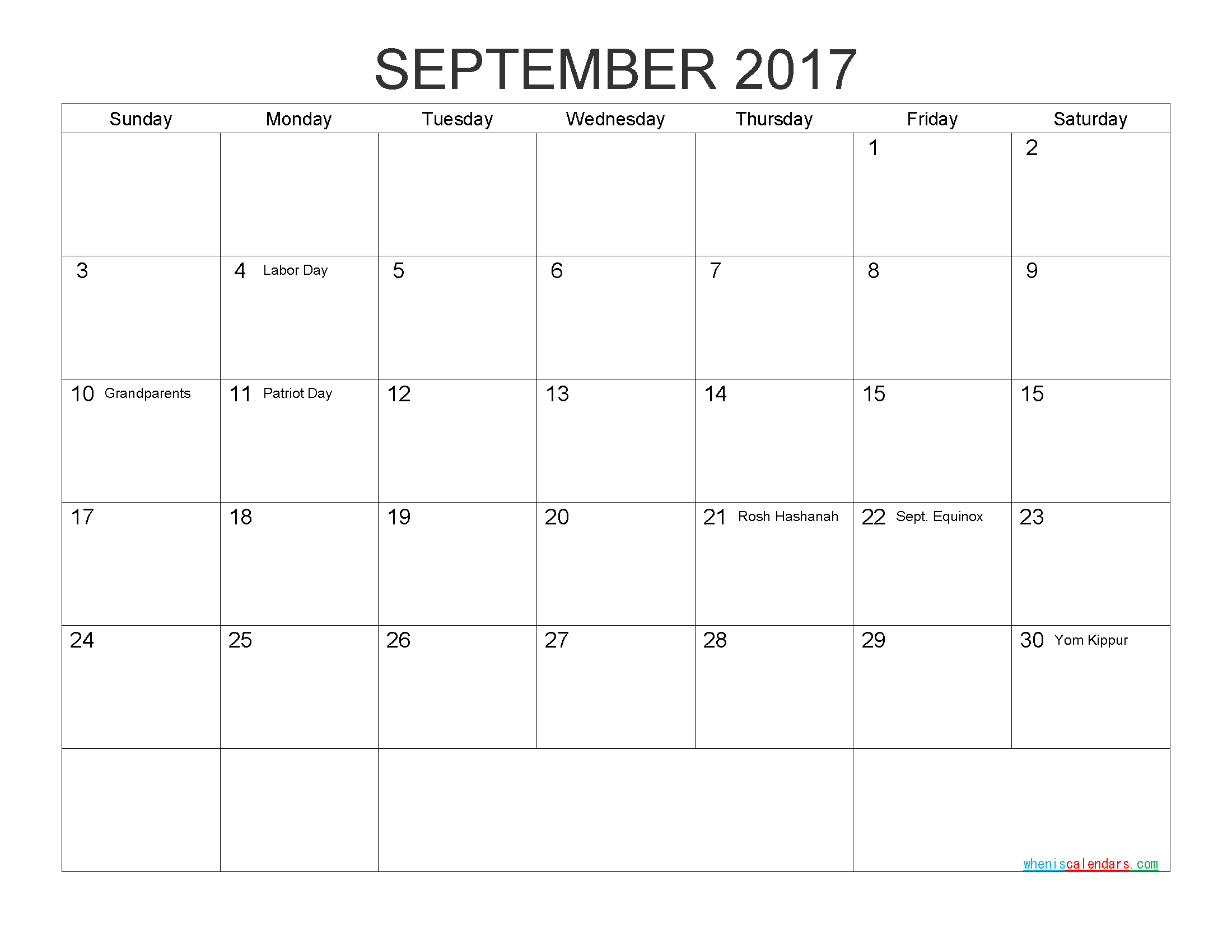 Free Printable Calendar 2017 With Holidays As Pdf Image Free