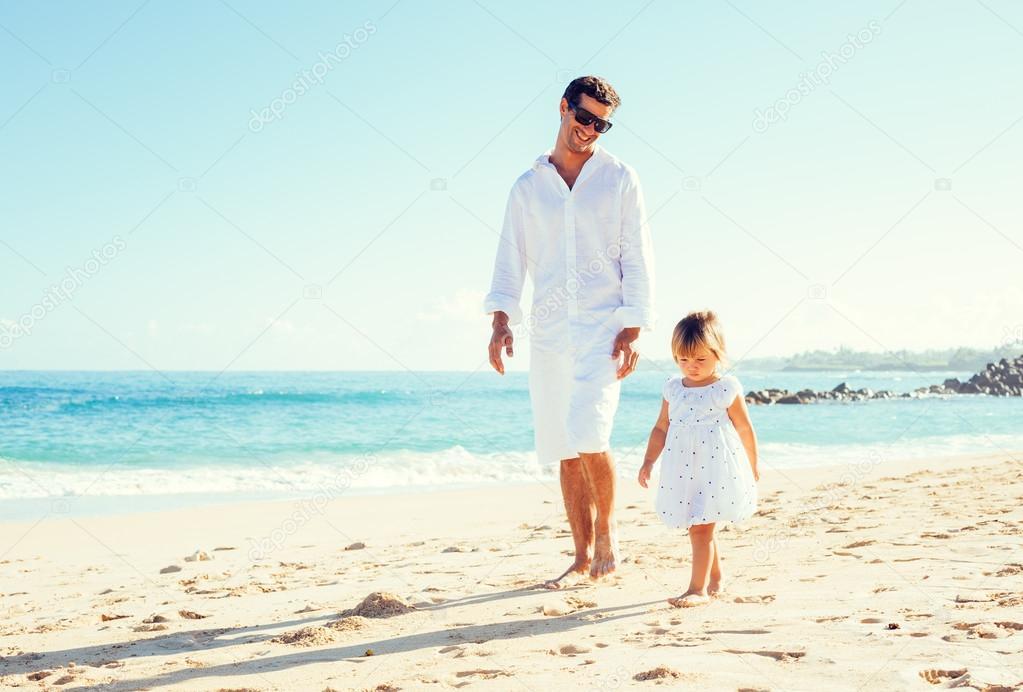 Father-Daughter Take a Walk Together Day