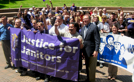 Justice for Janitors Day