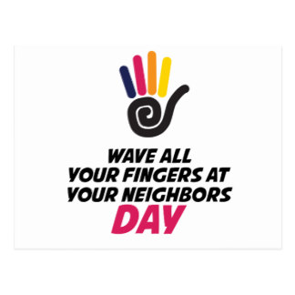 Wave All Your Fingers at Your Neighbor Day