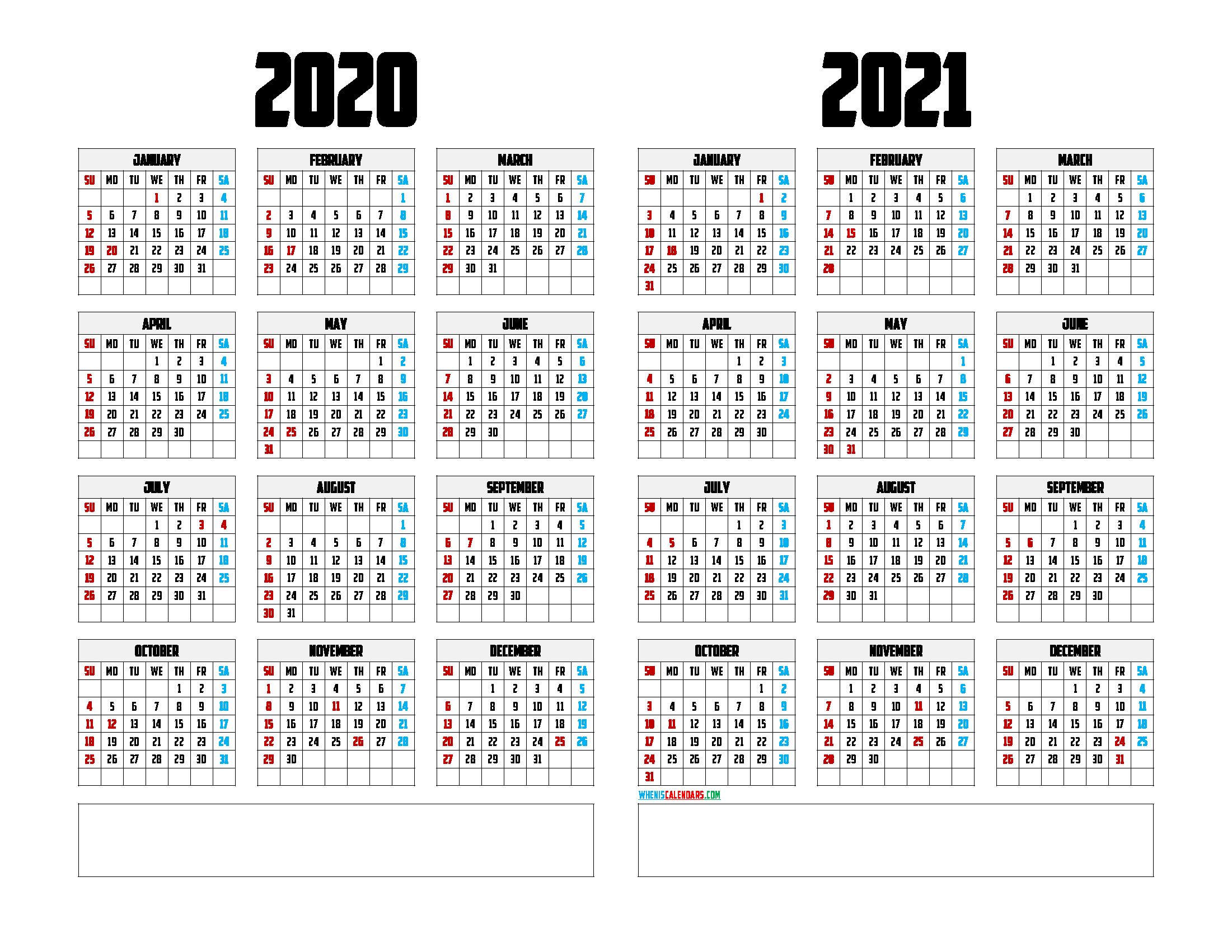 Поздравление Календарь 2021