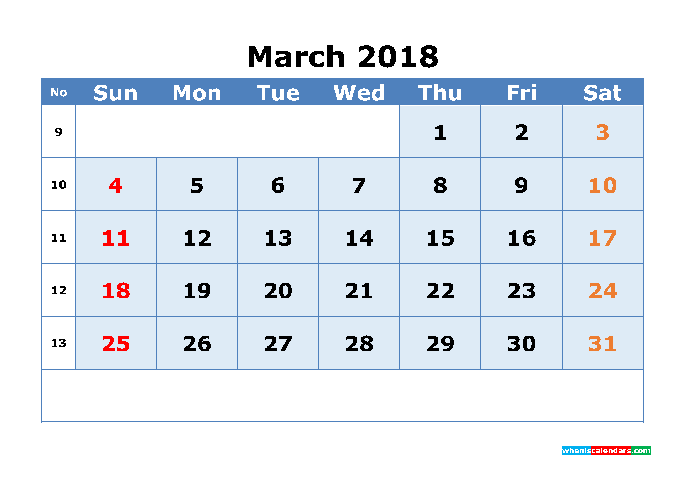 march-2018-calendar-with-week-numbers-printable-1-month-calendar