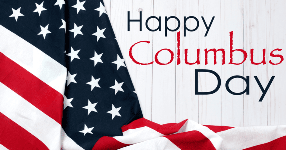 When is Columbus Day and Happy Columbus Day