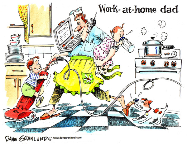 Work at Home Father's Day