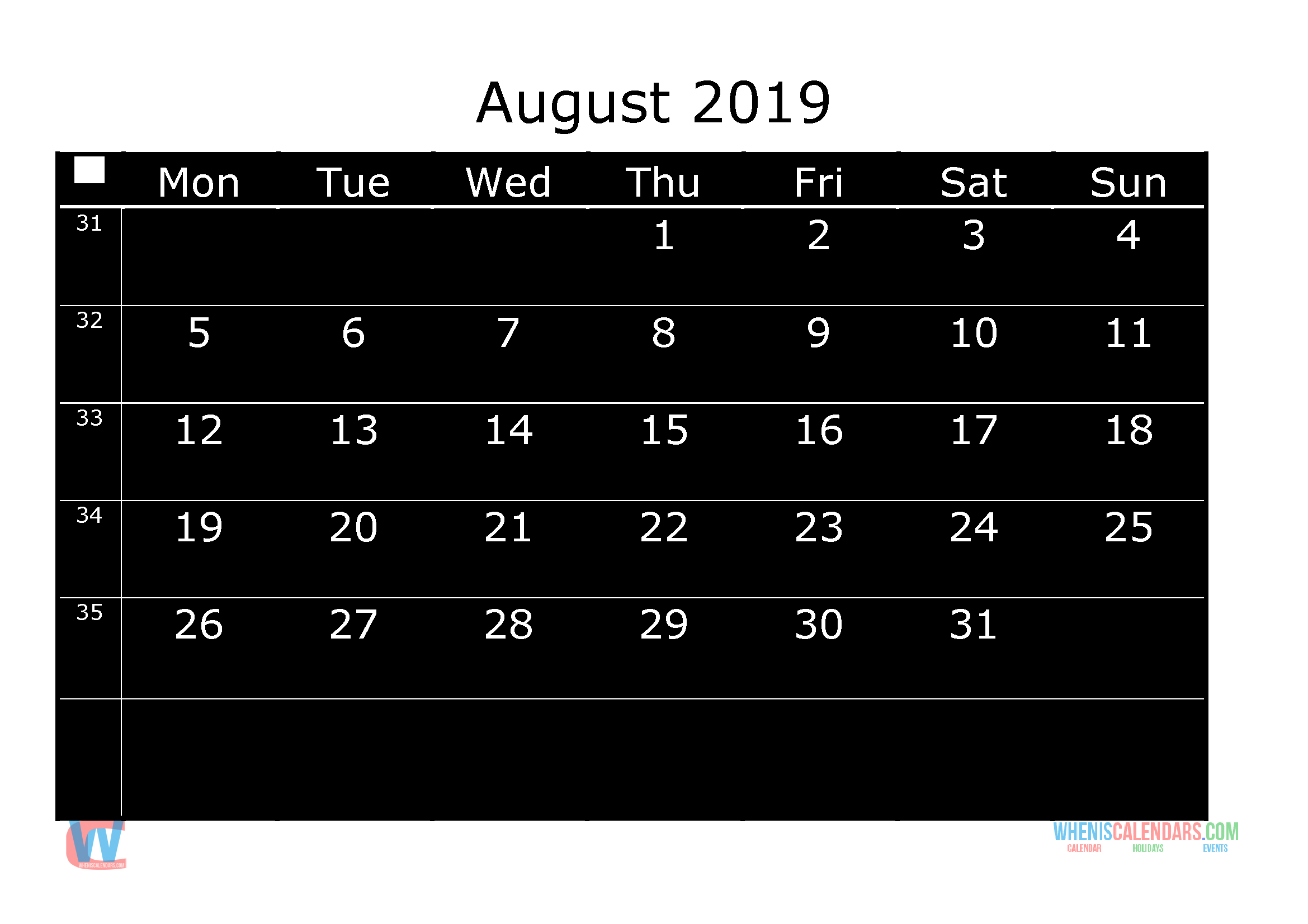 printable-monthly-calendar-2019-august-week-day-starts-monday