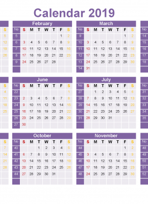 Download 12 month 2019 printable calendar with week numbers. Printable 2019 yearly calendar