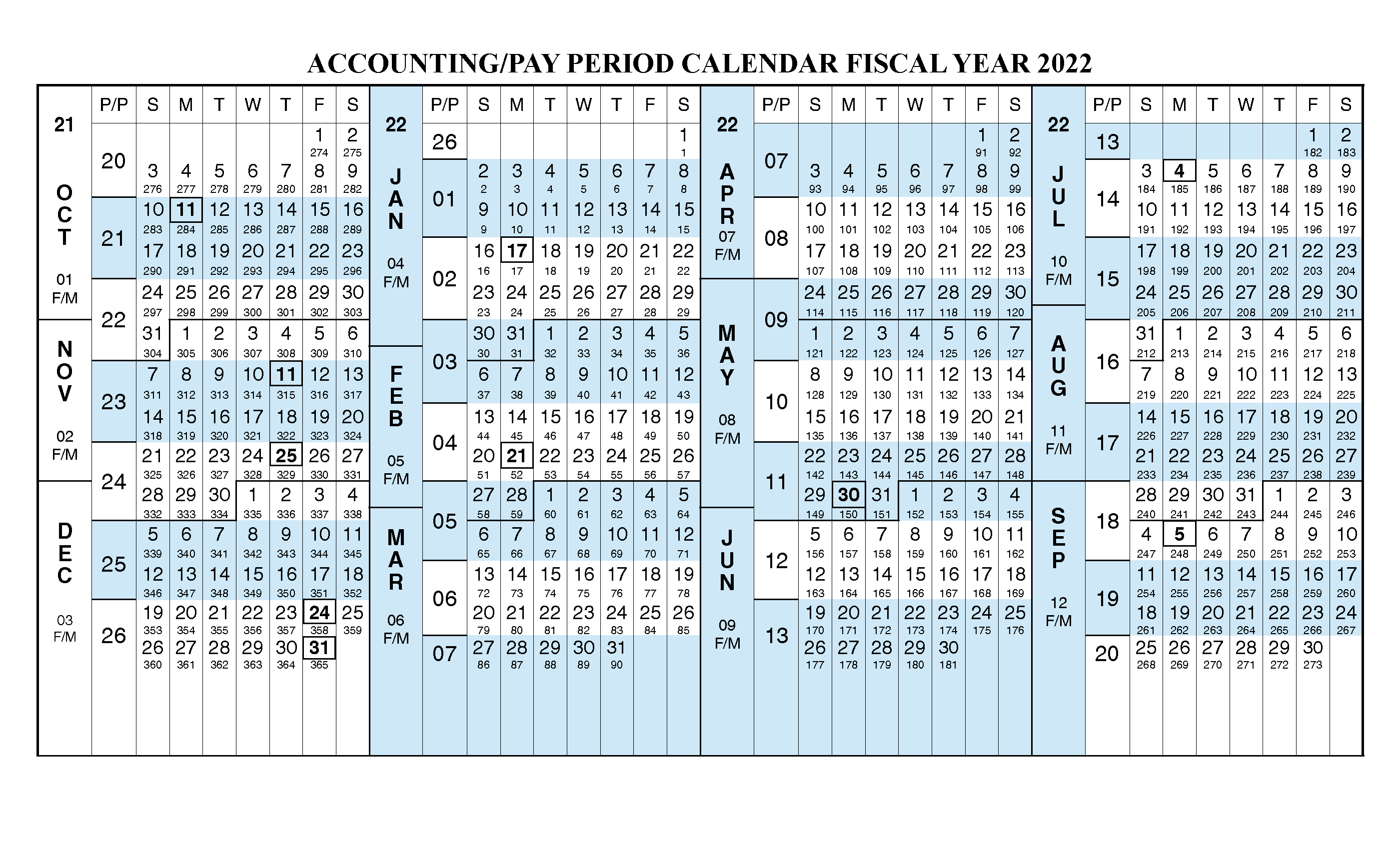 Gsa 2022 Payroll Calendar Customize And Print