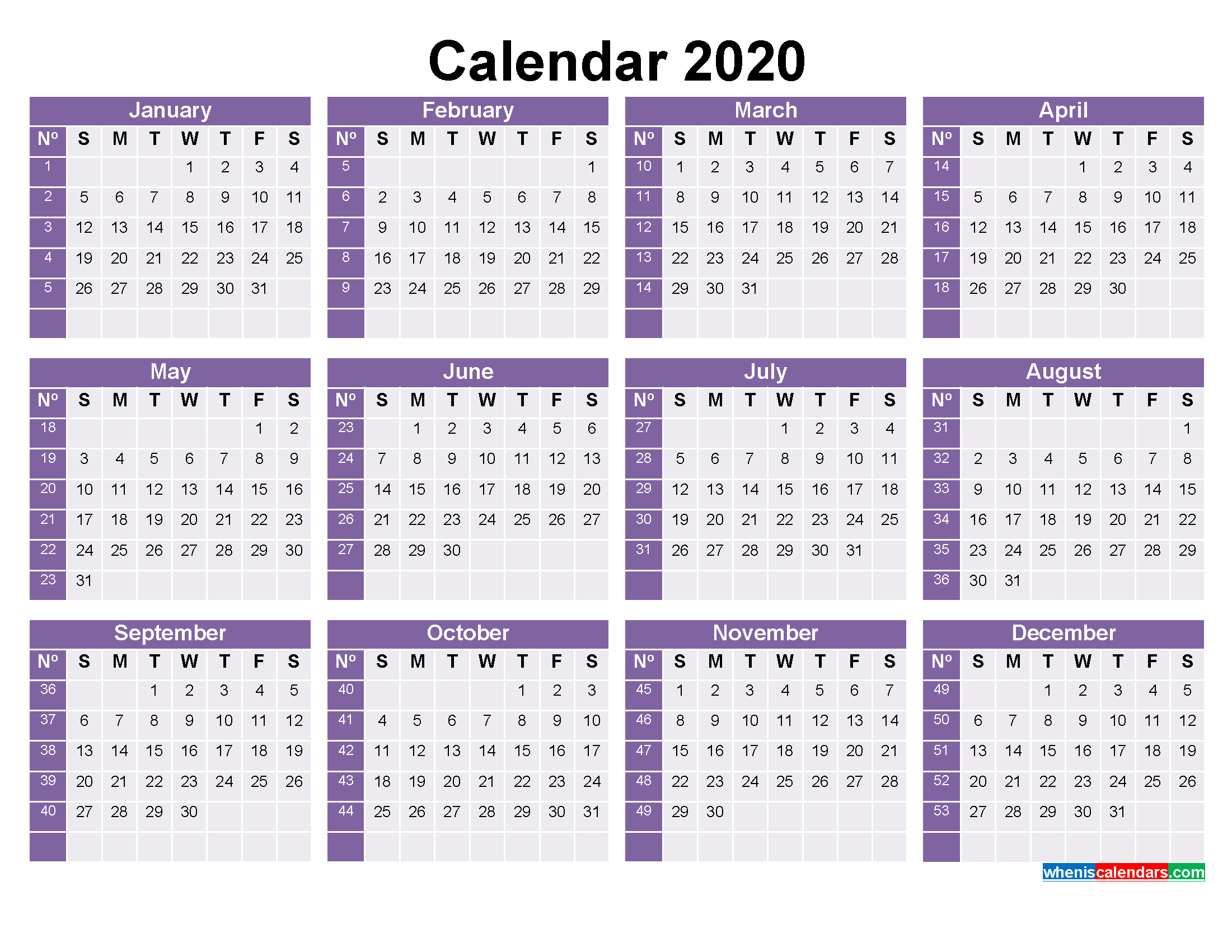 2020-calendar-with-week-numbers-printable-word-pdf