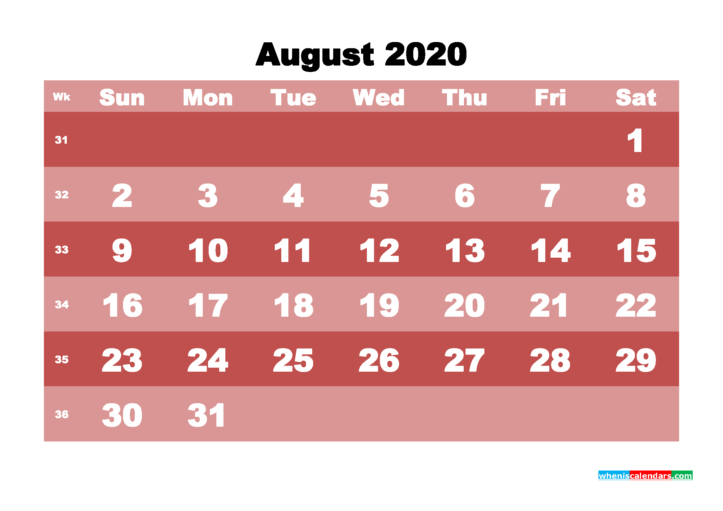 printable-monthly-calendar-2020-august-with-week-numbers