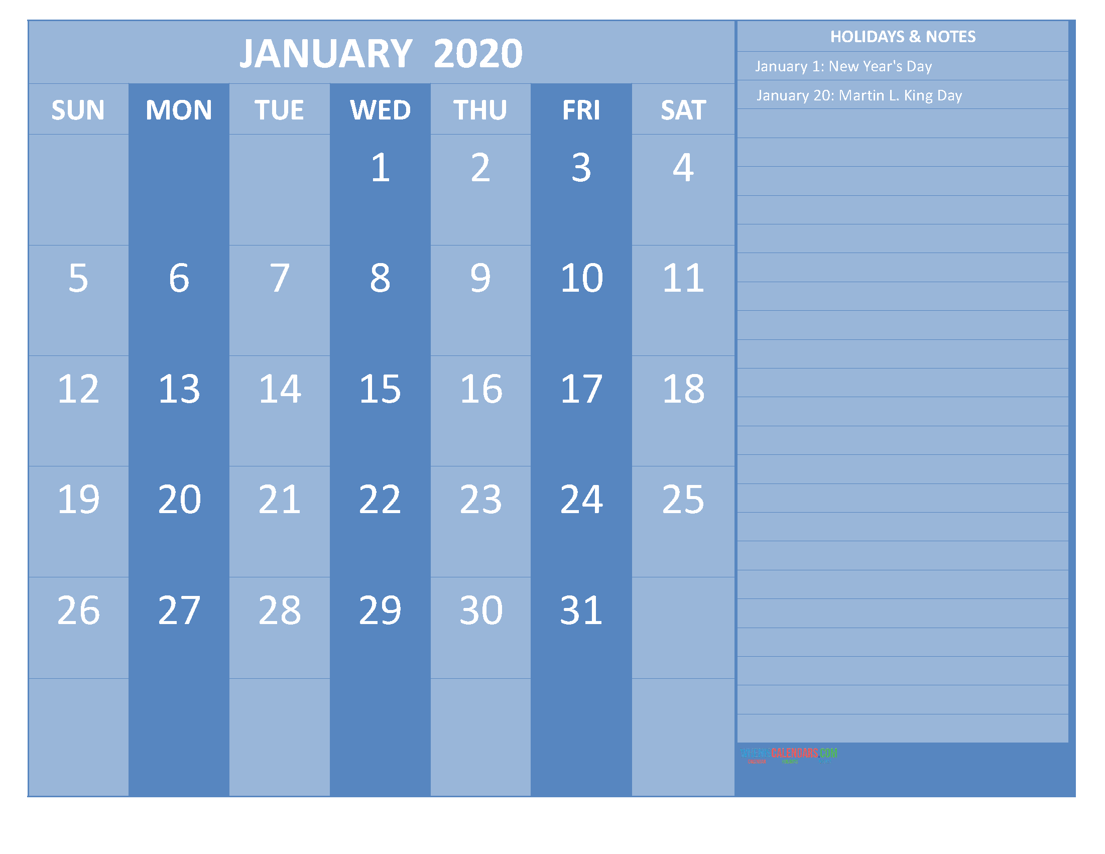 free-january-2020-monthly-calendar-template-word
