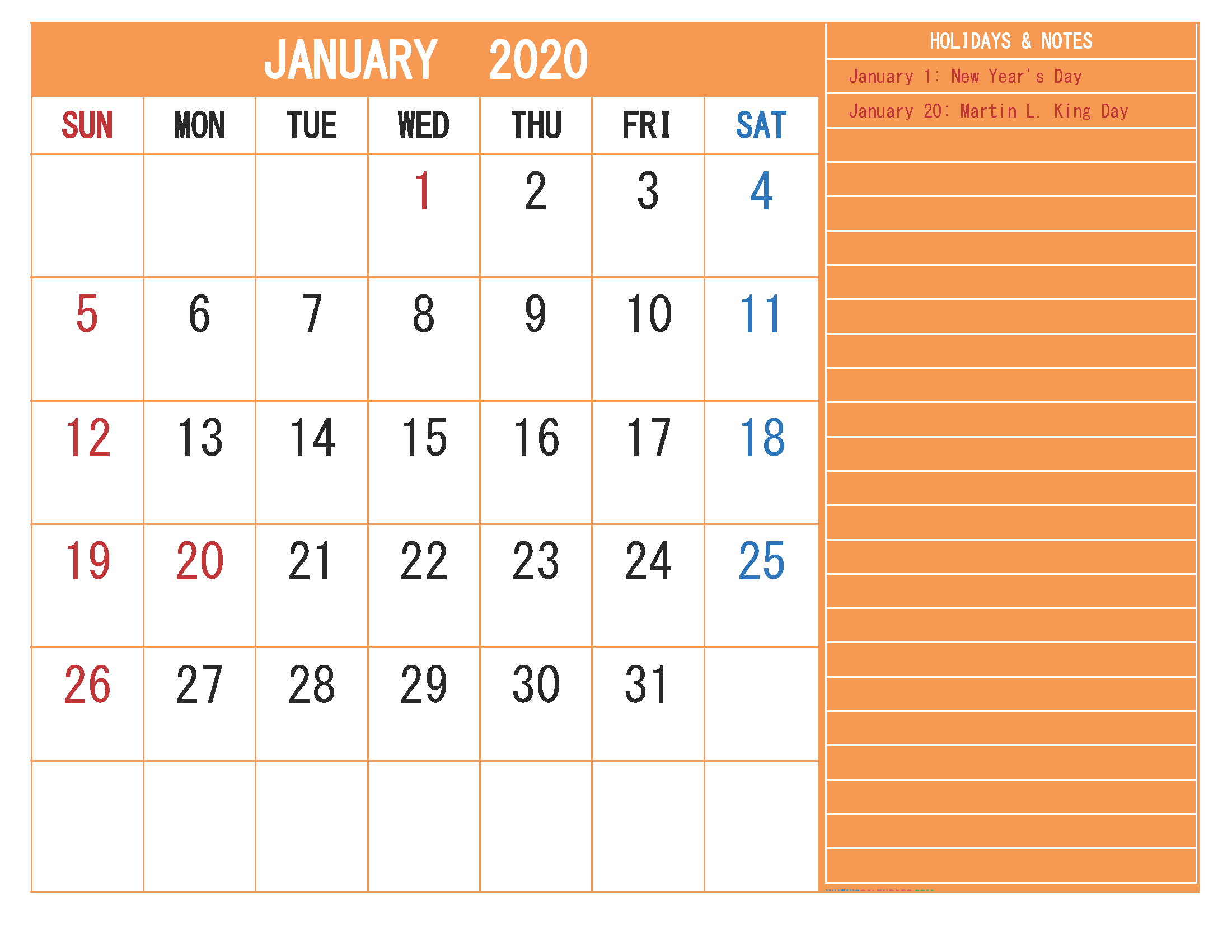 free-monthly-printable-calendar-2020-january-with-holidays