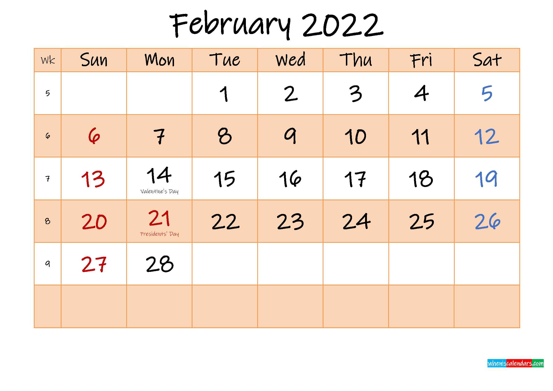 editable february 2022 calendar template noink22m482