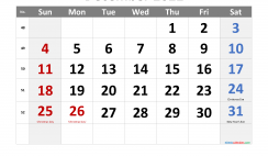 December 2022 Printable Calendar with Holidays