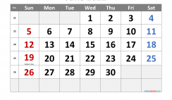 Free Printable June 2022 Calendar with Holidays