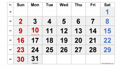 Printable October 2022 Calendar with Holidays