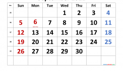 Printable September 2021 Calendar with Holidays