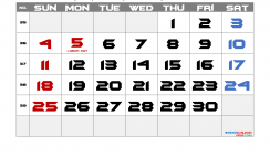Free September 2022 Calendar Printable
