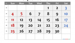 Printable September 2022 Calendar with Holidays