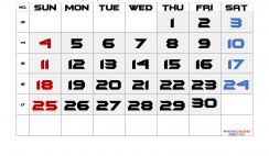 Printable April 2021 Calendar with Week Numbers