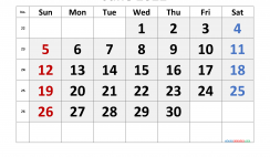 Free Printable June 2022 Calendar with Week Numbers