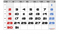 Printable Calendar 2021 May