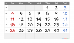 Printable November 2022 Calendar with Week Numbers