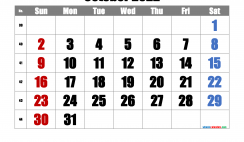 Printable October 2022 Calendar with Week Numbers