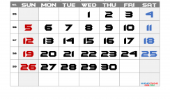 Printable Calendar 2021 September