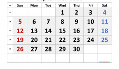 Free Printable September 2021 Calendar with Week Numbers