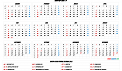 Free Printable 12 Month Calendar 2021
