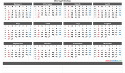 Downloadable 2021 Monthly Calendar