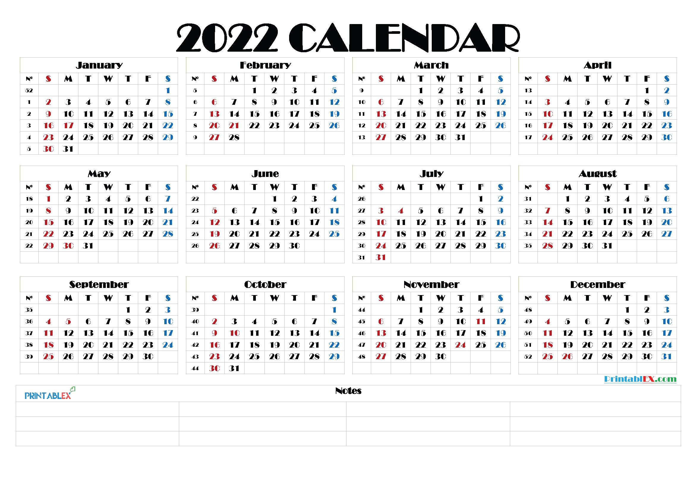 View Cute Free Printable Calendar 2022 Pics