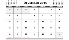 December 2021 Calendar Australia with Holidays
