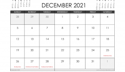 December 2021 Calendar Australia with Holidays