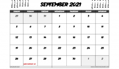 September 2021 Calendar Australia with Holidays