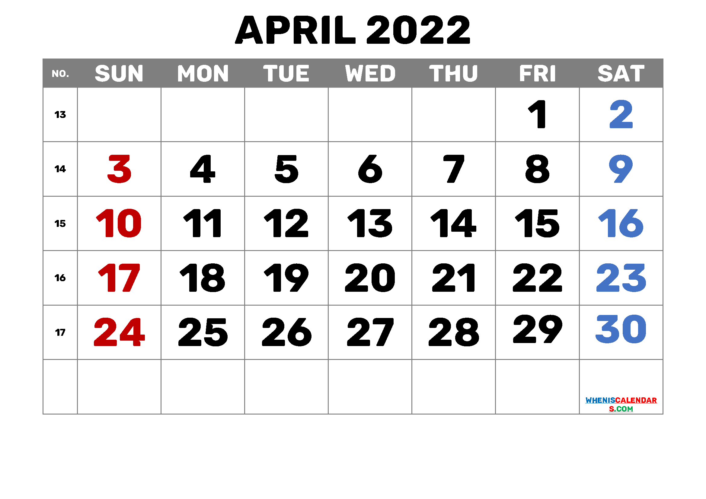 Free April 2022 Calendar Pdf Pdf And Image
