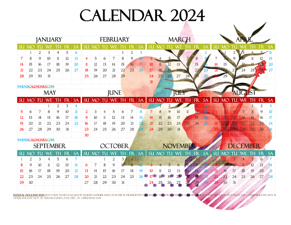 free-printable-2024-calendar-with-holidays-premium-template-27481