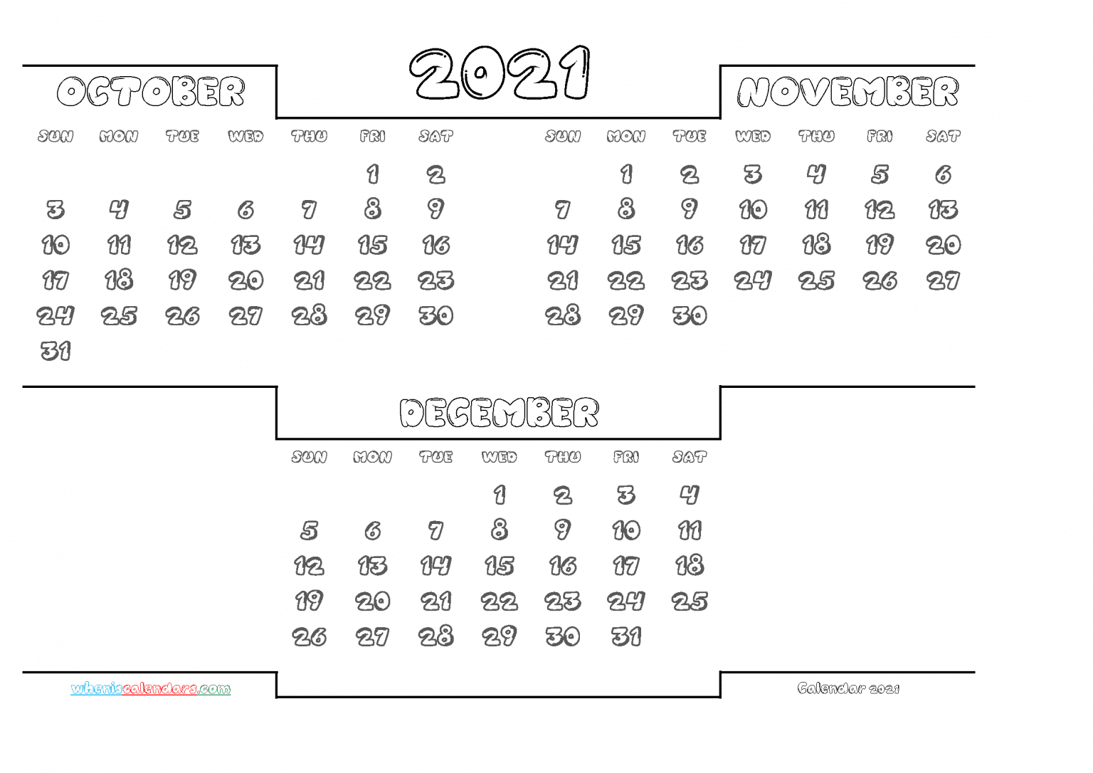 free-october-november-december-2021-calendar-printable