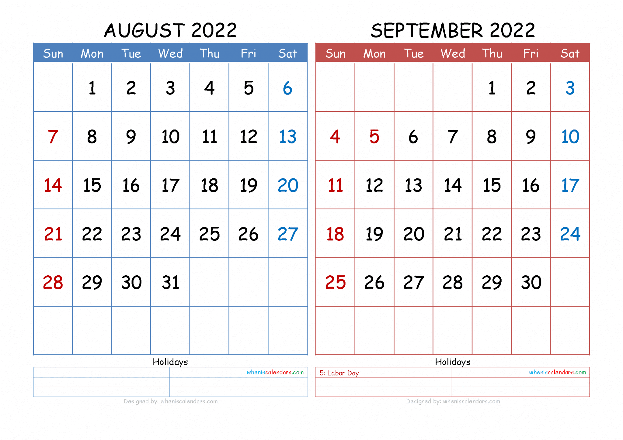 free printable calendar september 2021 to august 2022