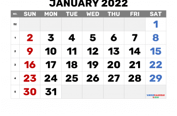 Free Printable Calendar June 2022 with Week Numbers
