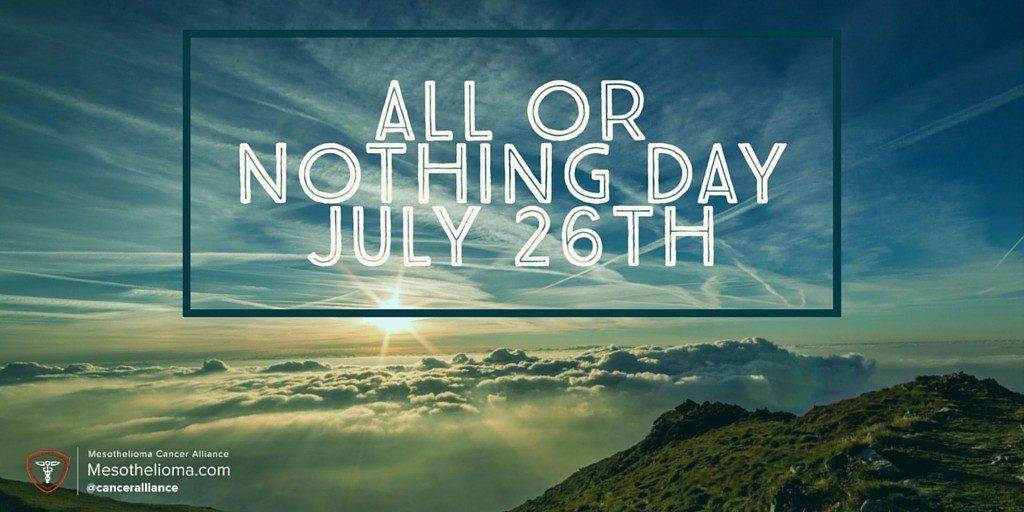 When is National All Or Nothing Day This Year 