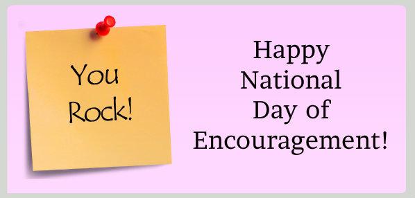 When is National Day of Encouragement This Year 