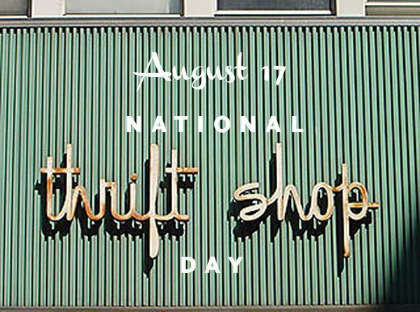 When is National Thrift Shop Day This Year 