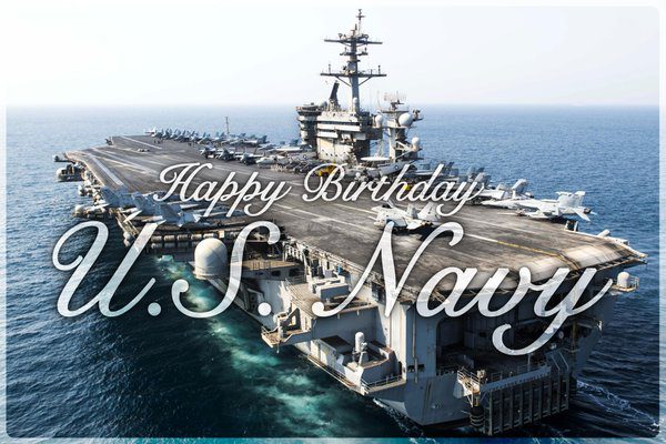 When is The US Navy's Birthday This Year