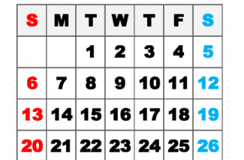 Free Printable March 2022 Calendar A6 Paper Size