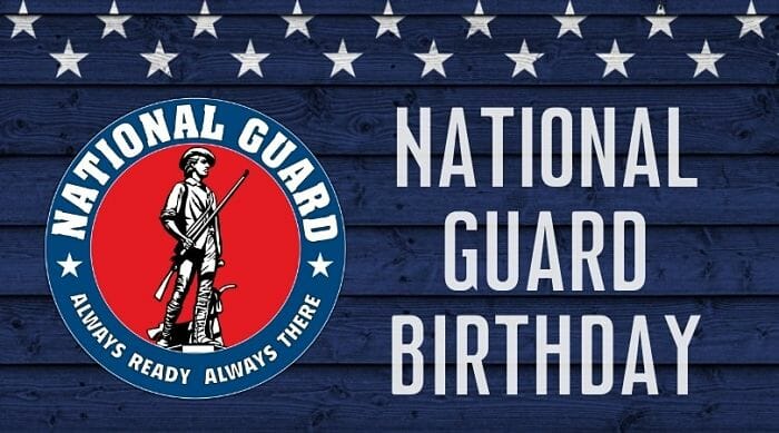 When is National Guard Birthday This Year