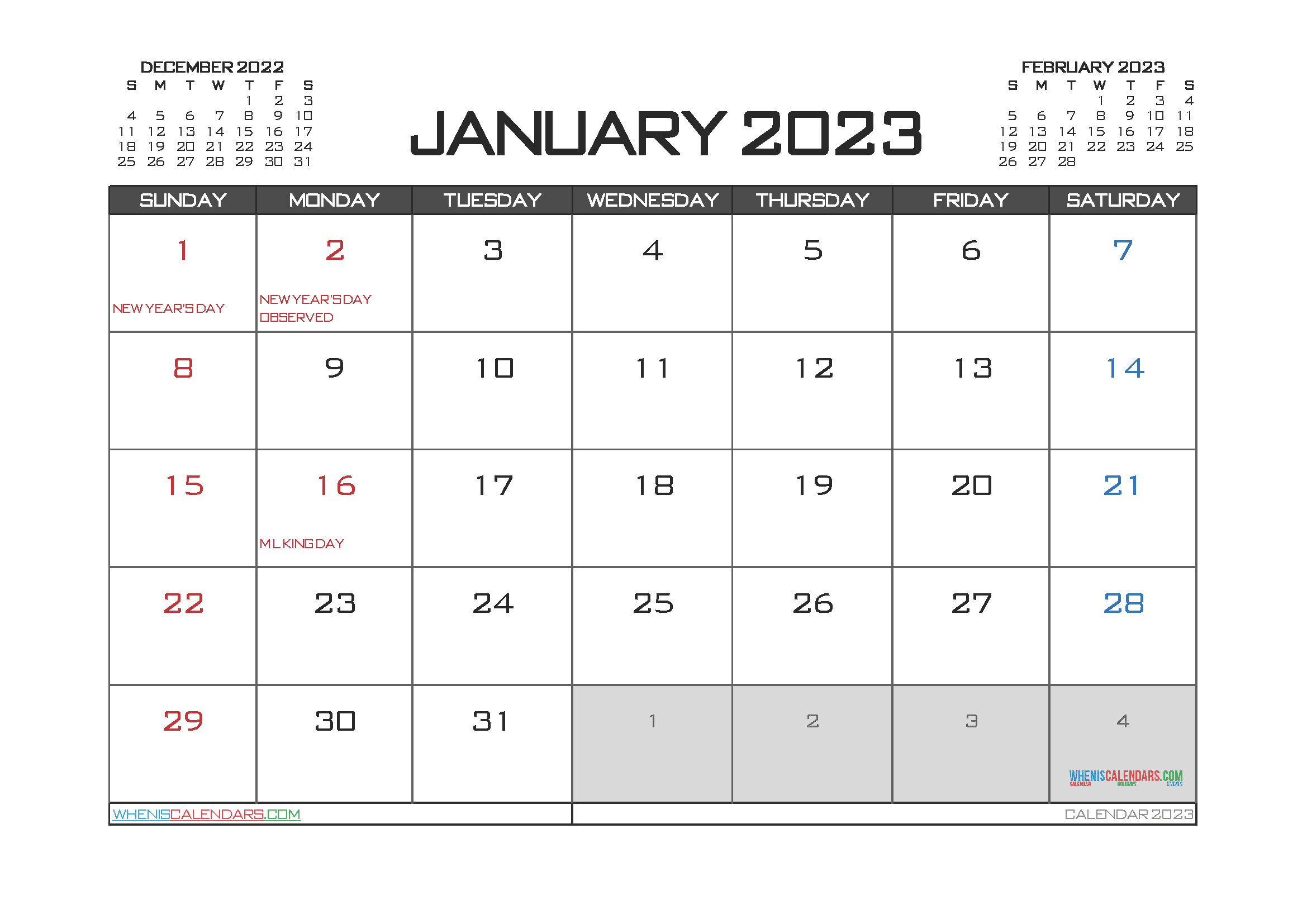 Printable Three Year Calendar 2023 2024 2025 36 Month 44 Off