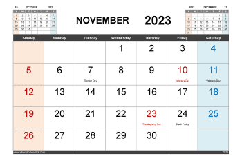 Free Printable Calendar For December 2023 in Variety Formats (Name: 1223pna4hl5)