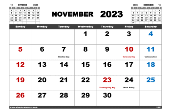 Free Printable Calendar 2023 December Landscape (Name: 1223pna4hl2)
