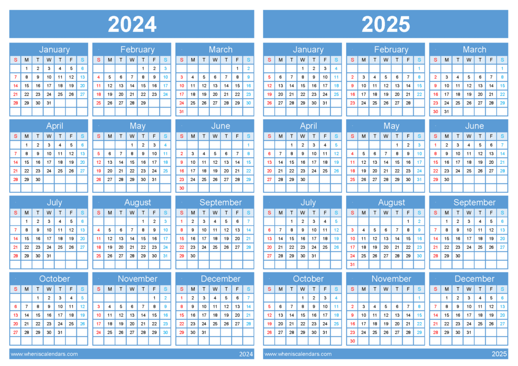 Download academic calendar 2024 25 A4 Horizontal 45Y08